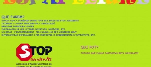 Novetat!! Us presentem l’Espai Lliure Novedad !! Os presentamos el Espacio Libre